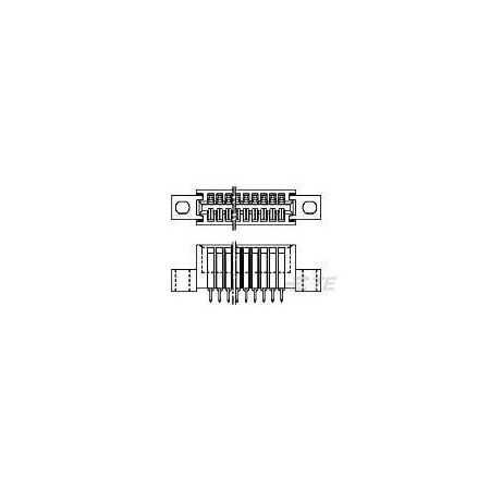 Te Connectivity SINGLE LOADED/WITH EARS 1-167251-8